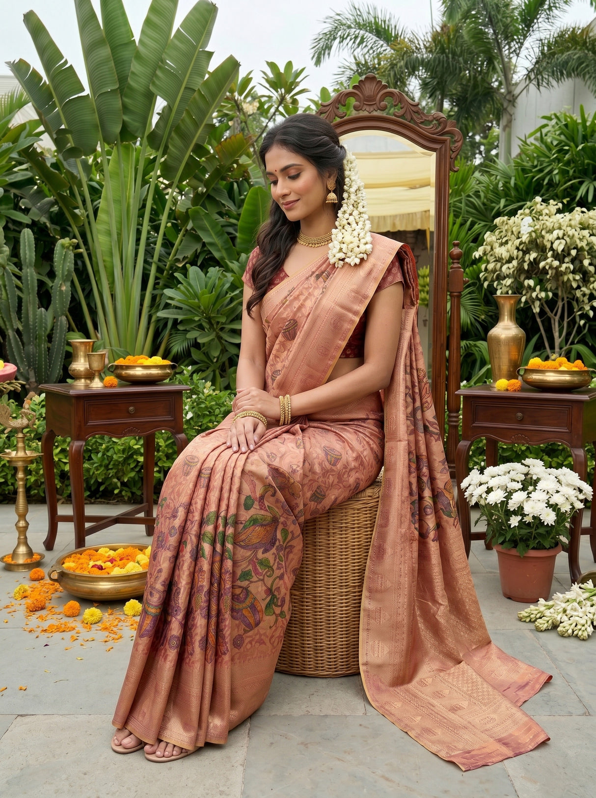 MIMOSA Saree Saree — pose 8 styling detail