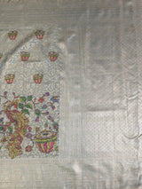 MIMOSA Saree Saree — pallu and zari work detail