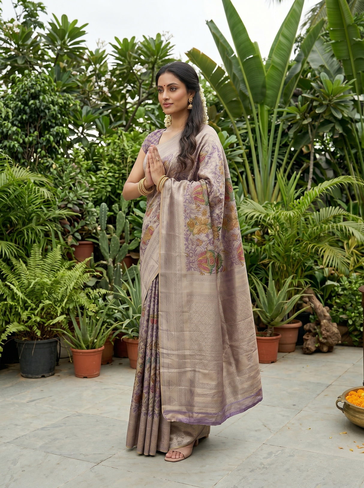 MIMOSA Saree Saree — pose 5 styling detail
