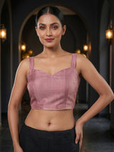 MIMOSA Gajari Saree Saree — blouse close-up
