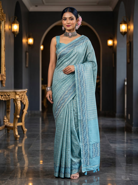 Sapphire  Saree