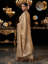MIMOSA Tussar Saree Saree — pose 5 styling detail