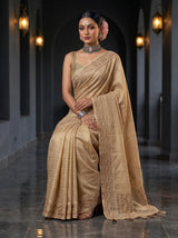 MIMOSA Tussar Saree Saree — pose 8 styling detail
