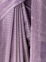 MIMOSA Violet Saree Saree — fleets shot full lifestyle