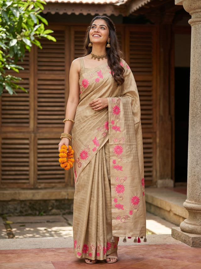 Chiku  Saree