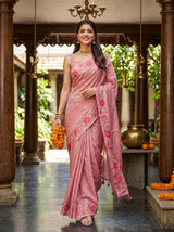 MIMOSA Gajari Saree Saree — pose 6 styling detail
