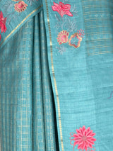 MIMOSA Sapphire Saree Saree — fleets shot full lifestyle