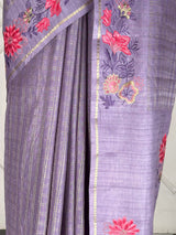 MIMOSA Violet Saree Saree — fleets shot full lifestyle