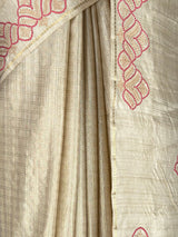 MIMOSA Chiku Saree Saree — fleets shot full lifestyle