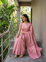 MIMOSA Gajari Saree Saree — pose 4 styling detail