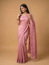 MIMOSA Gajari Saree Saree — pose 5 styling detail