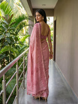 MIMOSA Gajari Saree Saree — pose 7 styling detail