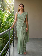 Pista  Saree