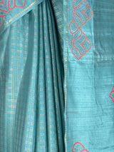 MIMOSA Sapphire Saree Saree — fleets shot full lifestyle