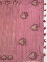 MIMOSA Gajari Saree Saree — pallu and zari work detail