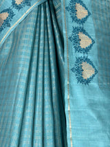 MIMOSA Sapphire Saree Saree — fleets shot full lifestyle