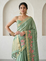 MIMOSA Saree Saree — pose 10 styling detail