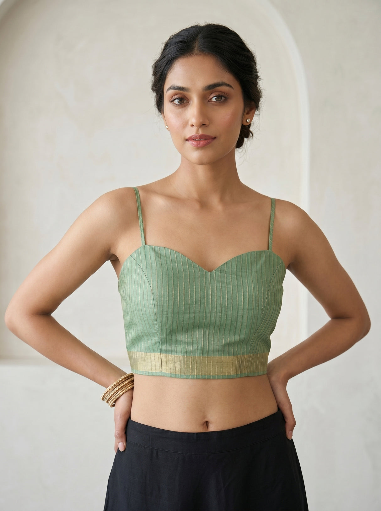 MIMOSA Saree Saree — blouse close-up