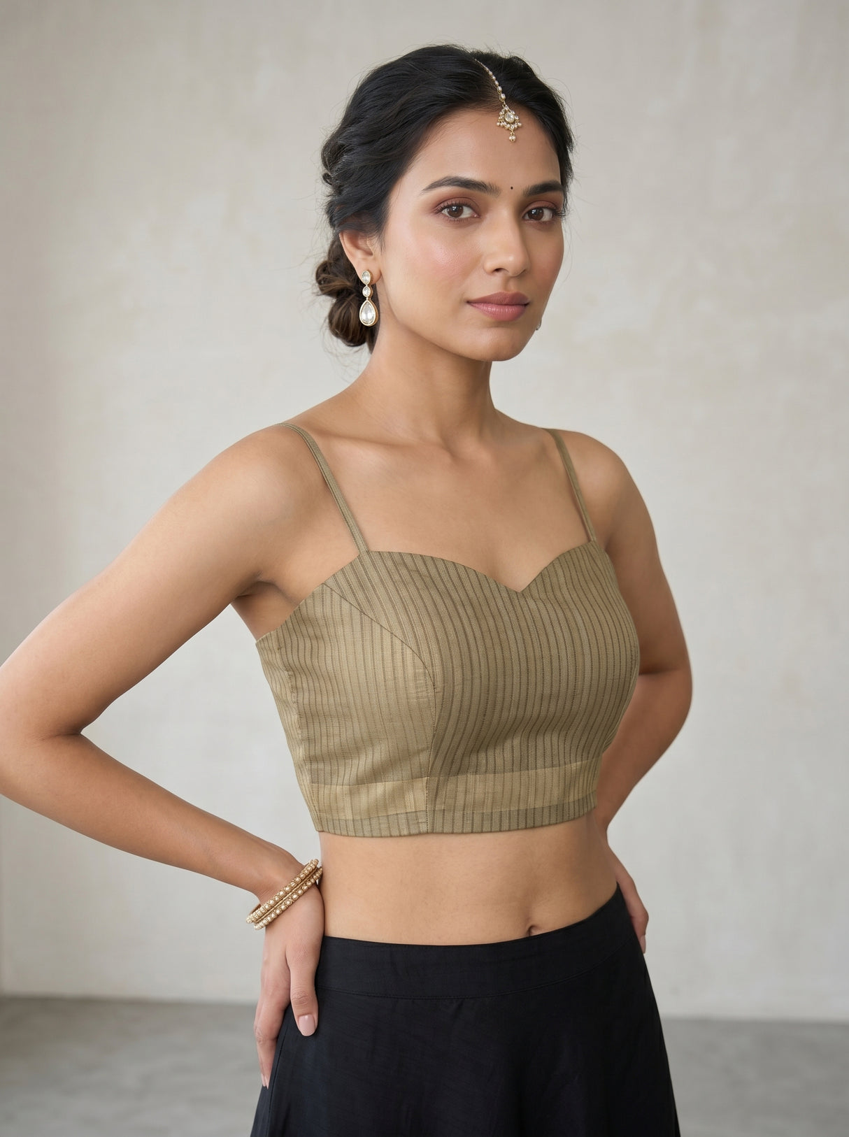 MIMOSA Saree Saree — blouse close-up