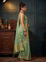 MIMOSA Saree Saree — pose 3 styling detail