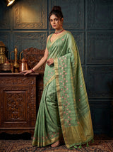 MIMOSA Saree Saree — pose 4 styling detail