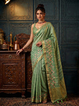 MIMOSA Saree Saree — pose 5 styling detail