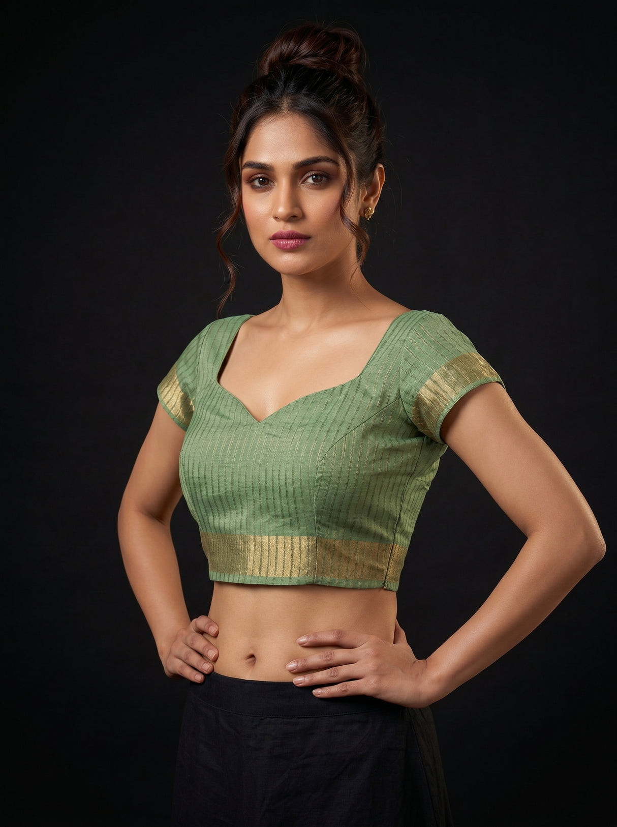 MIMOSA Saree Saree — blouse close-up