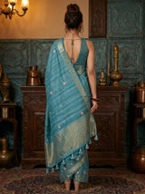 MIMOSA Saree Saree — pose 2 styling detail