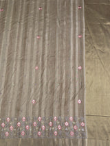 MIMOSA Saree Saree — pallu and zari work detail