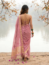 MIMOSA Saree Saree — pose 2 styling detail