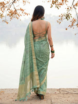 MIMOSA Saree Saree — pose 2 styling detail