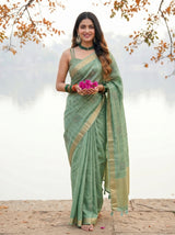MIMOSA Saree Saree — pose 6 styling detail