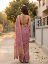 MIMOSA Saree Saree — pose 2 styling detail