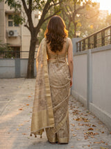 MIMOSA Saree Saree — pose 2 styling detail