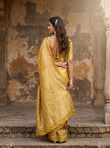 MIMOSA Saree Saree — pose 2 styling detail