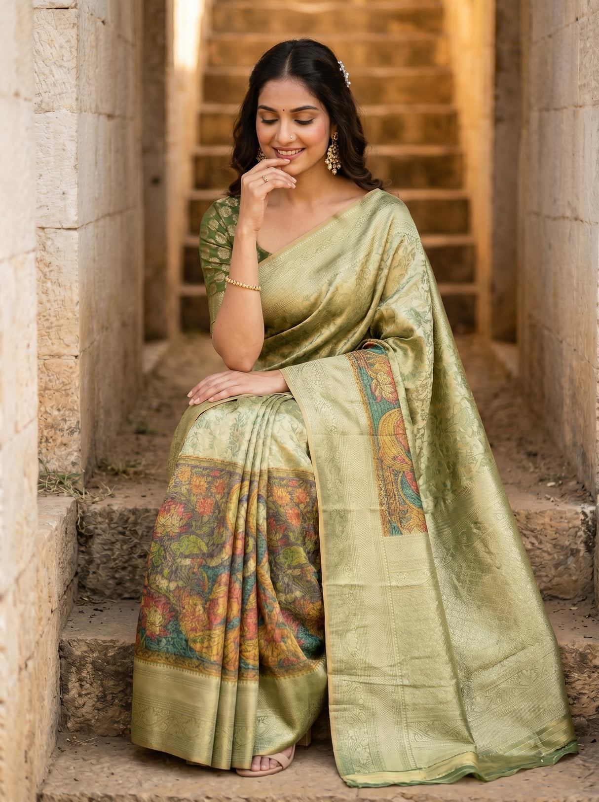 MIMOSA Saree Saree — pose 8 styling detail