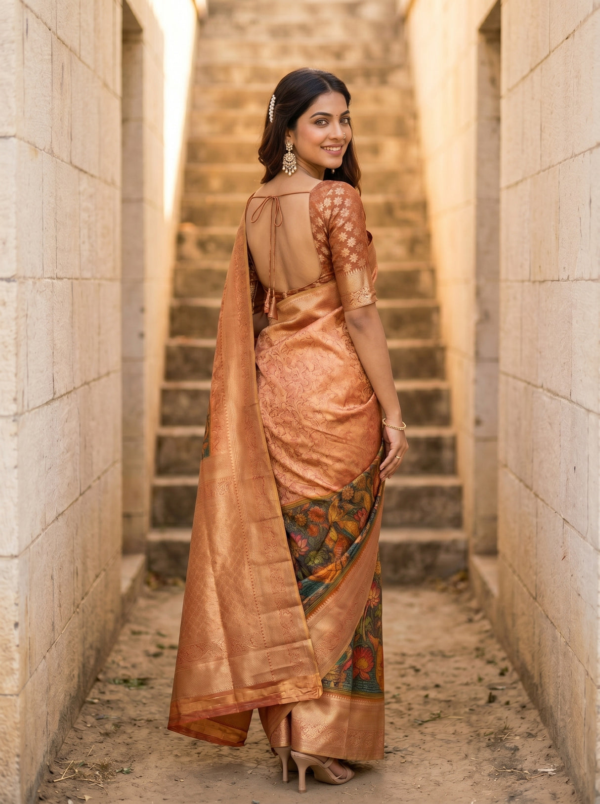 MIMOSA Saree Saree — pose 7 styling detail