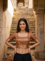 MIMOSA Saree Saree — blouse close-up