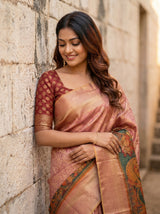 MIMOSA Saree Saree — pose 10 styling detail