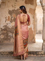 MIMOSA Saree Saree — pose 2 styling detail