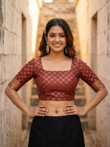 MIMOSA Saree Saree — blouse close-up