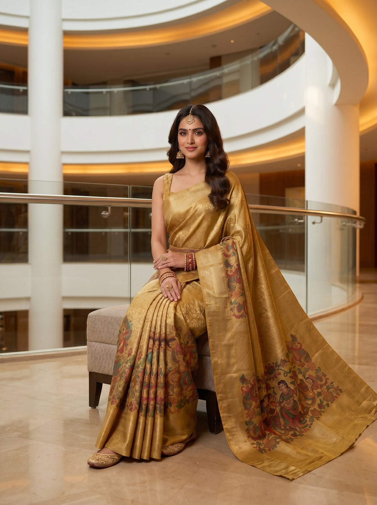 MIMOSA Saree Saree — pose 8 styling detail