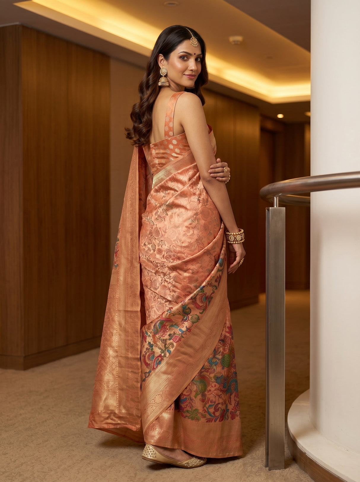 MIMOSA Saree Saree — pose 7 styling detail