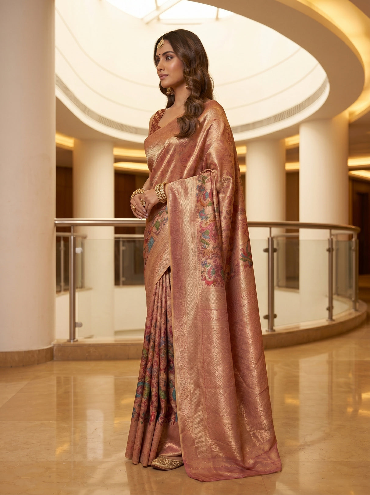 MIMOSA Saree Saree — pose 3 styling detail