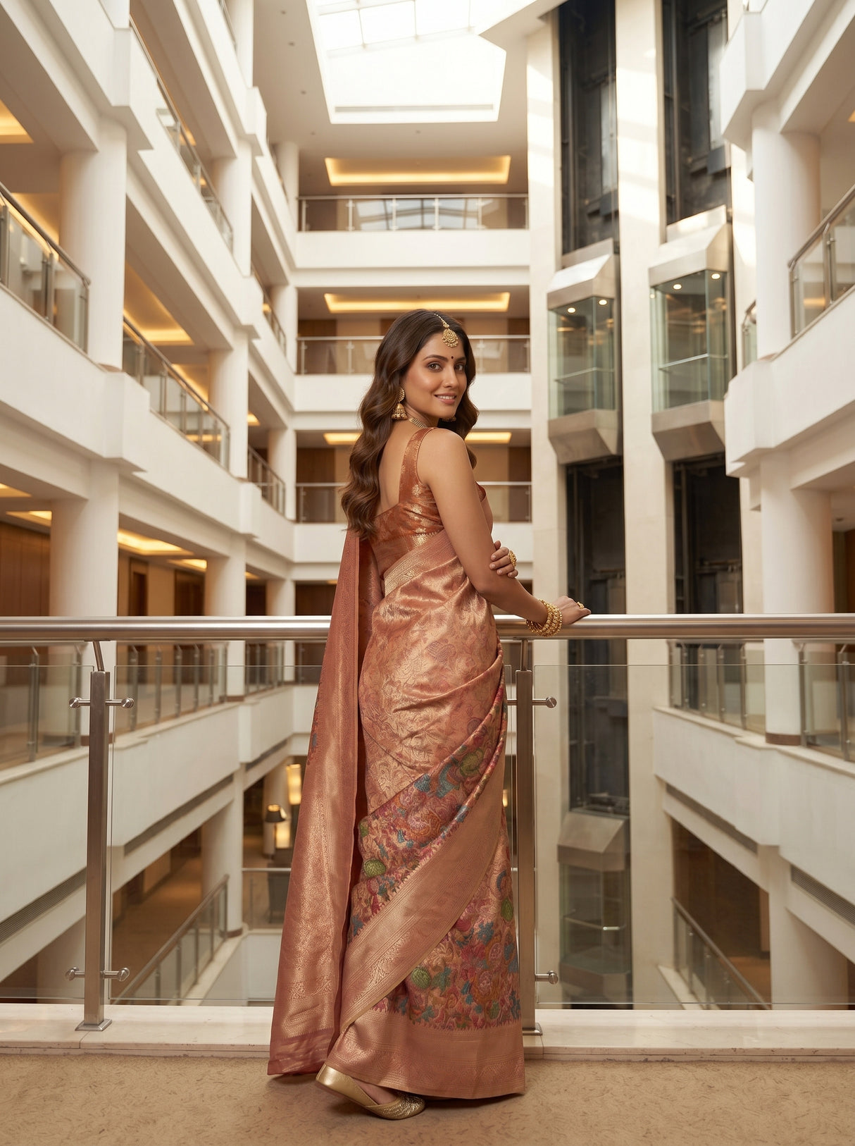 MIMOSA Saree Saree — pose 7 styling detail