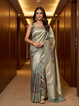 MIMOSA Saree Saree — front view on mannequin