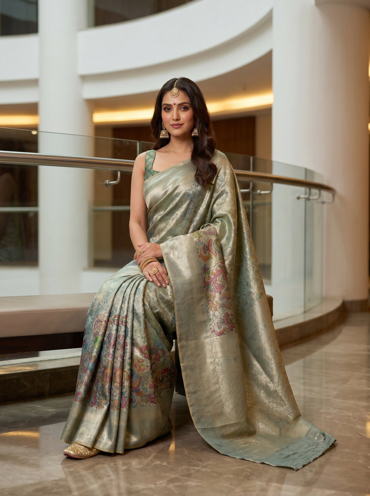 MIMOSA Saree Saree — pose 8 styling detail
