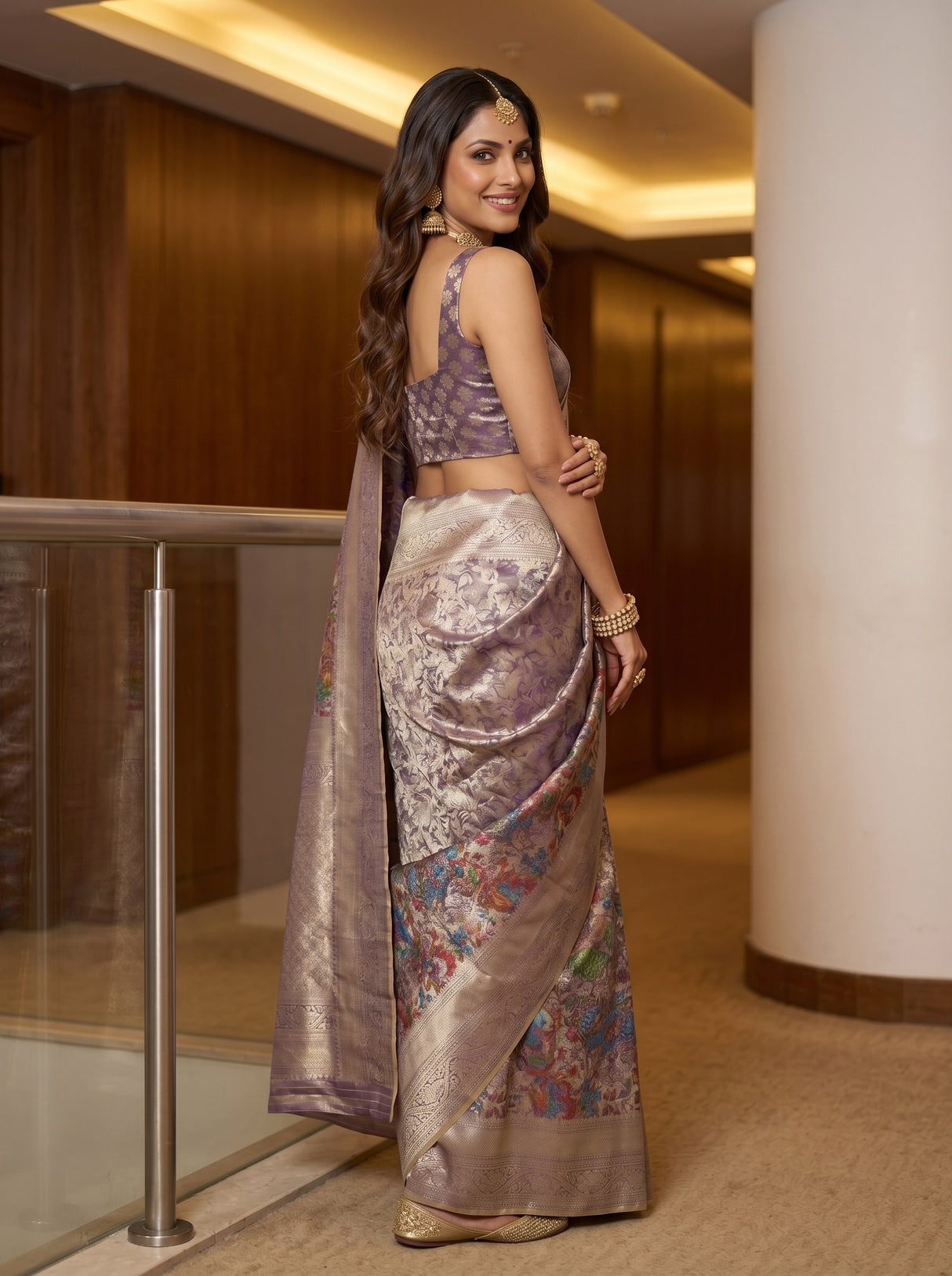 MIMOSA Saree Saree — pose 7 styling detail
