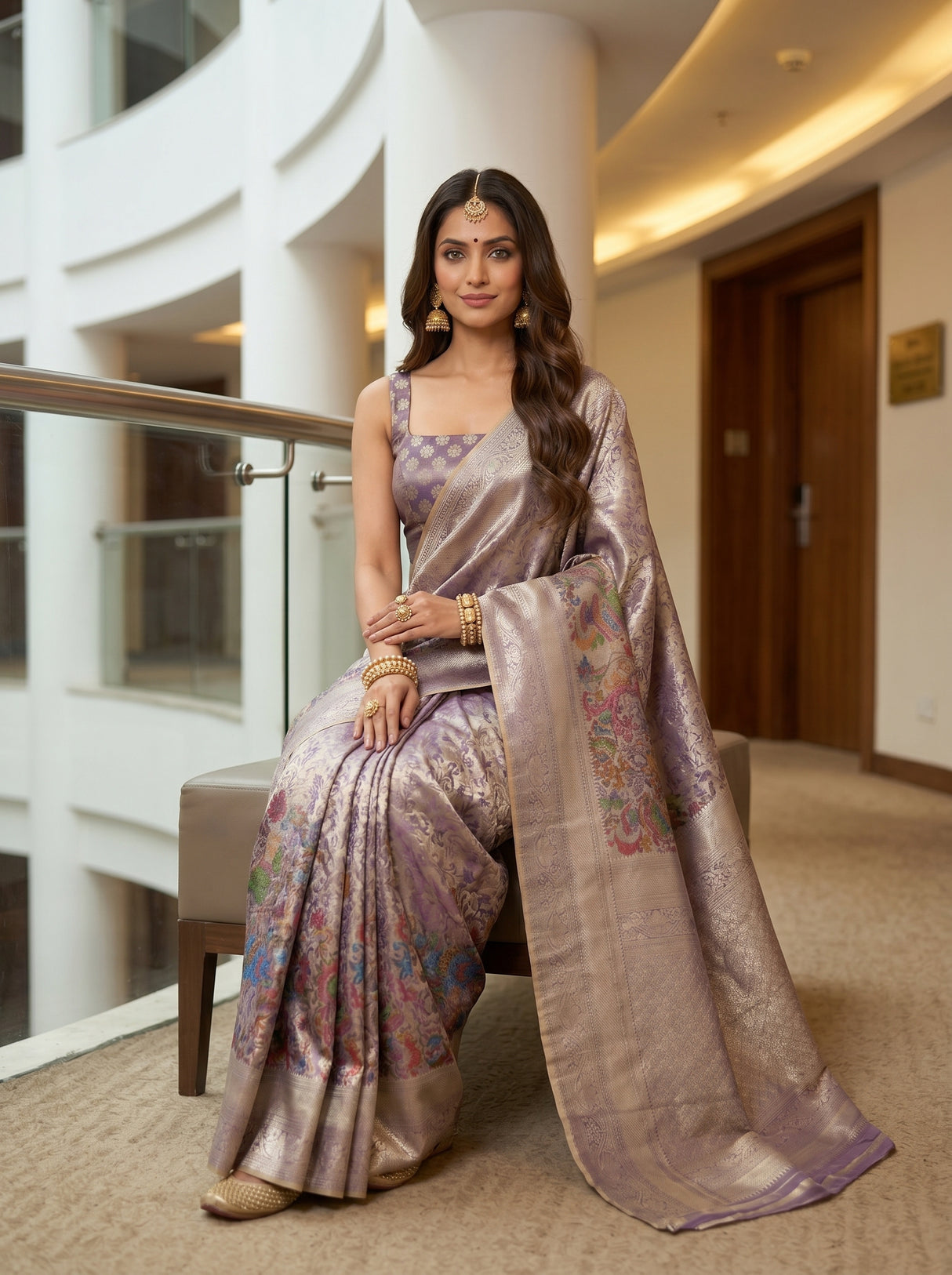 MIMOSA Saree Saree — pose 8 styling detail