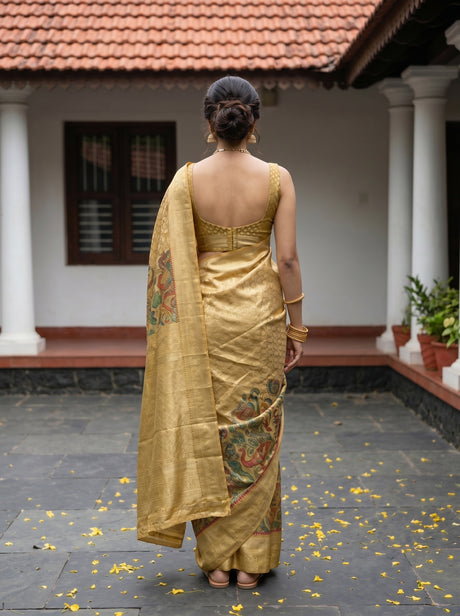 MIMOSA Saree Saree — pose 2 styling detail